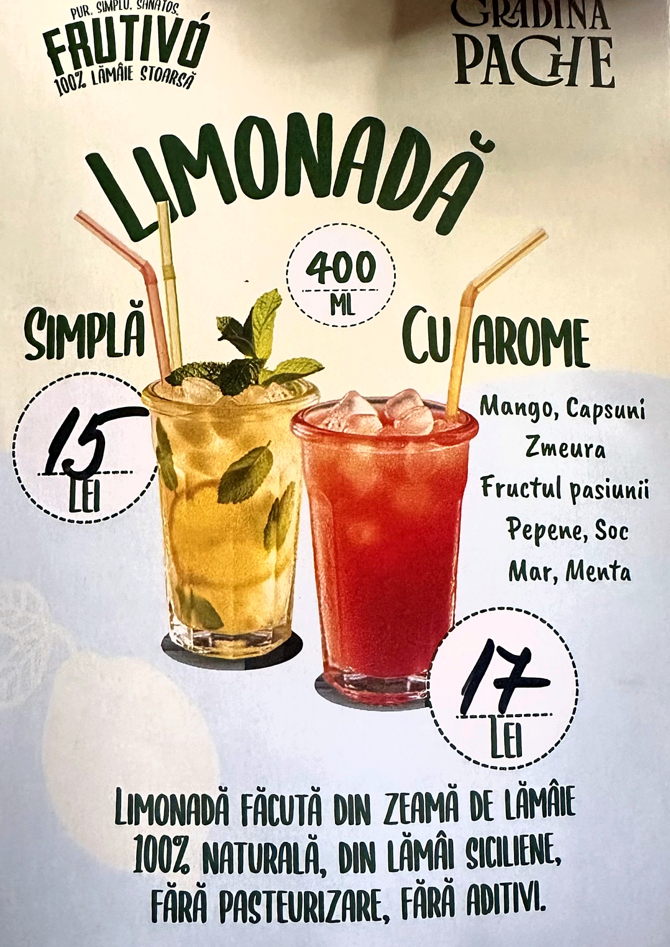 Limonadă Frutivo
